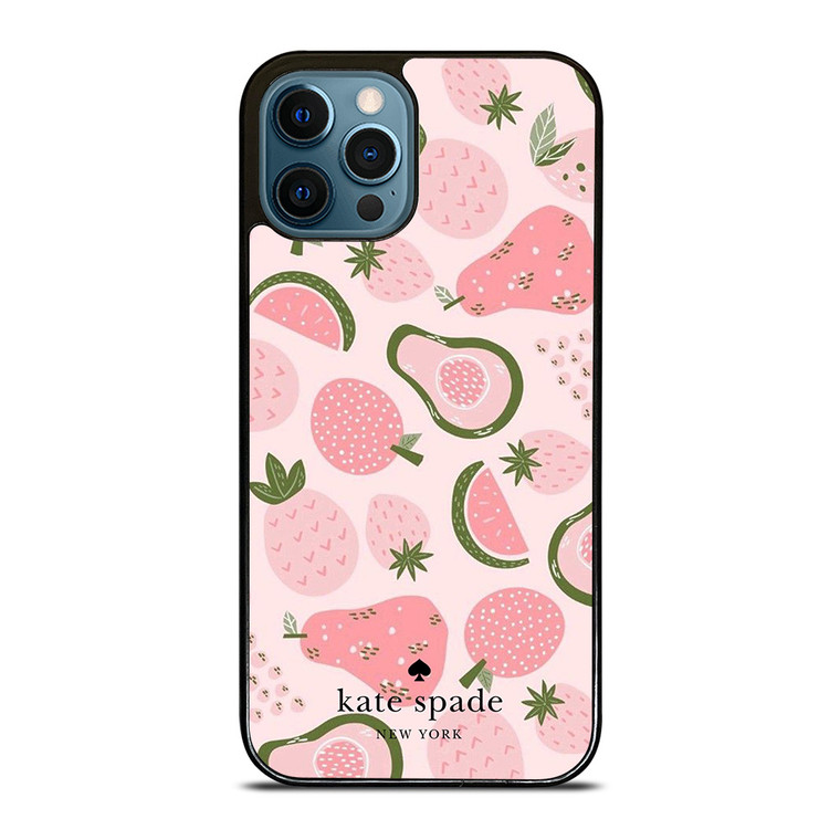 KATE SPADE NEW YORK LOGO FRUITS iPhone 12 Pro Max Case Cover