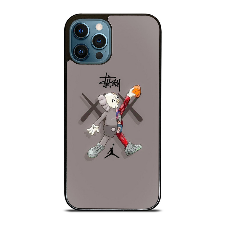 KAWS AIR JORDAN STUSSY iPhone 12 Pro Max Case Cover