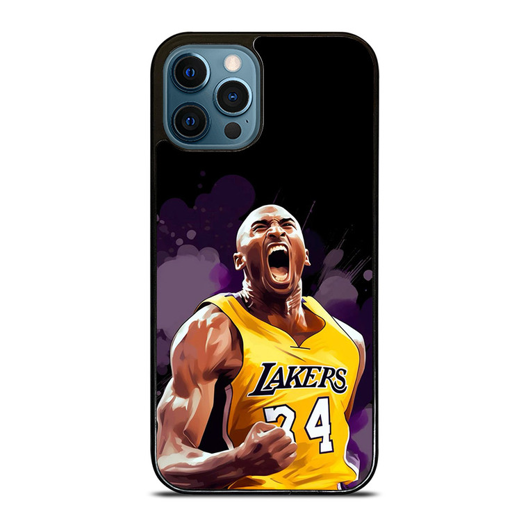 KOBE BRYANT 24 LA LAKERS iPhone 12 Pro Max Case Cover