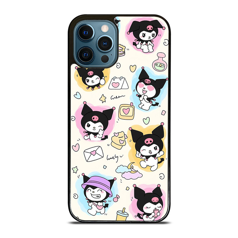 KUROMI SANRIO CARTOON KAWAII iPhone 12 Pro Max Case Cover