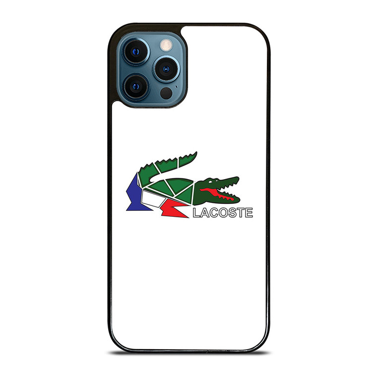 LACOSTE LOGO MOZAIC iPhone 12 Pro Max Case Cover
