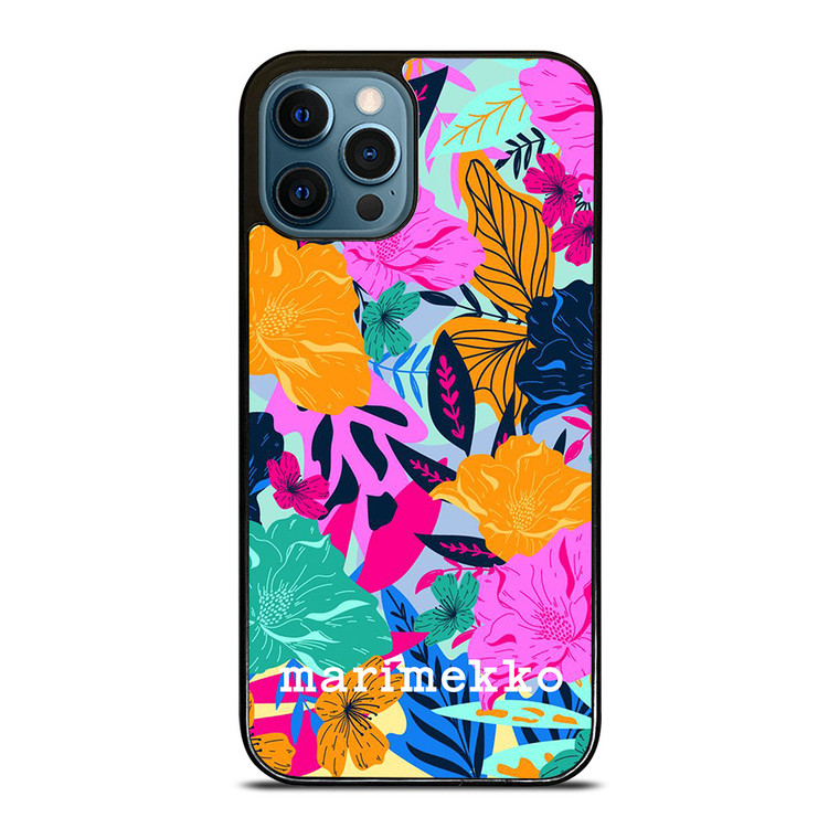 MARIMEKKO FLOWER COLORFUL PATTERN iPhone 12 Pro Max Case Cover