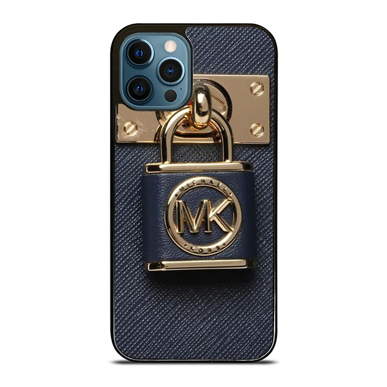 MICHAEL KORS LOGO MK PADLOCK iPhone 12 Pro Max Case Cover