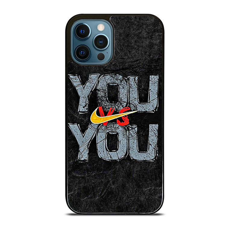 NIKE LOGO YOU VS YOU iPhone 12 Pro Max Case Cover