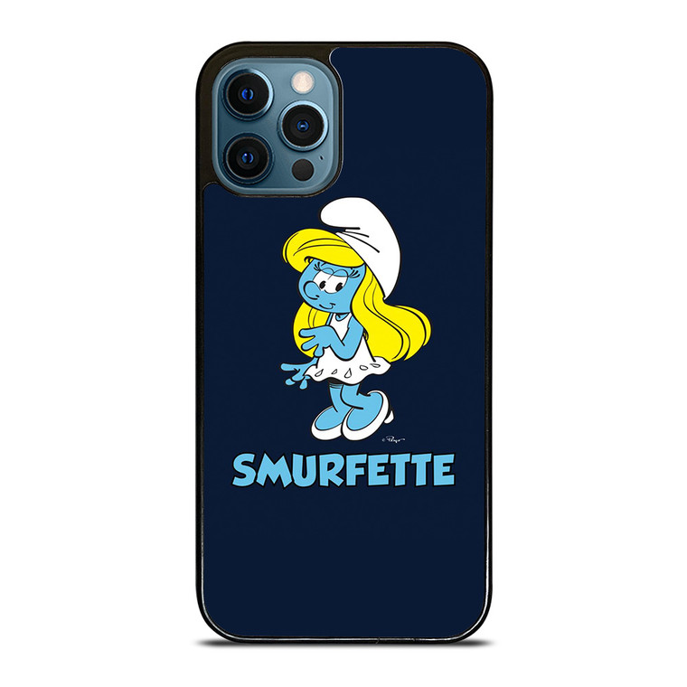 SMURFETTE SMURF GIRL CARTOON iPhone 12 Pro Max Case Cover