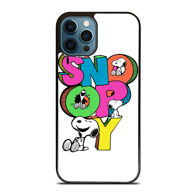SNOOPY THE PEANUTS CARTOON iPhone 12 Pro Max Case Cover