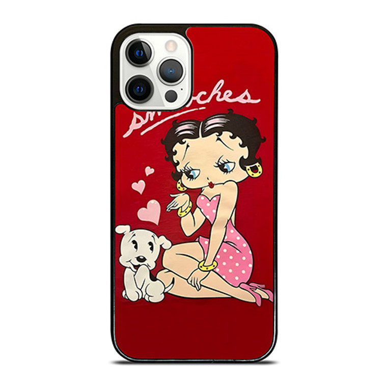 BETTY BOOP SMOOCHES iPhone 12 Pro Case Cover