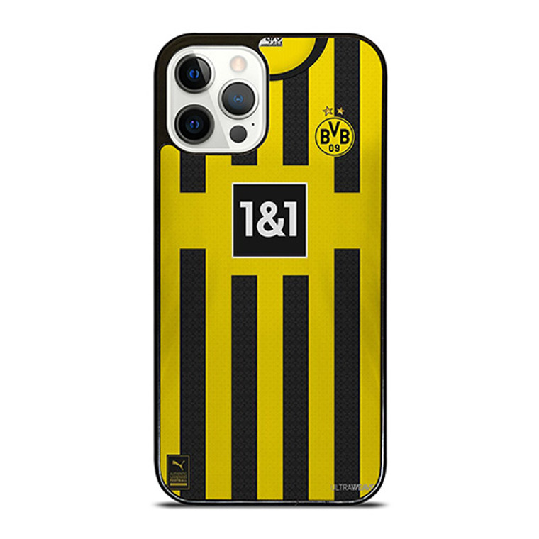 BORUSSIA DORTMUND BVB FOOTLBALL JERSEY iPhone 12 Pro Case Cover BORUSSIA DORTMUND BVB FOOTLBALL JERSEY iPhone 12 Pro Case Cover