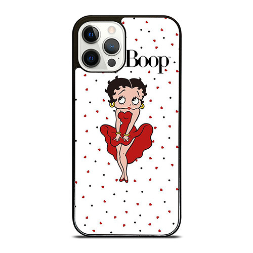 CARTOON BETTY BOOP LOVE iPhone 12 Pro Case Cover