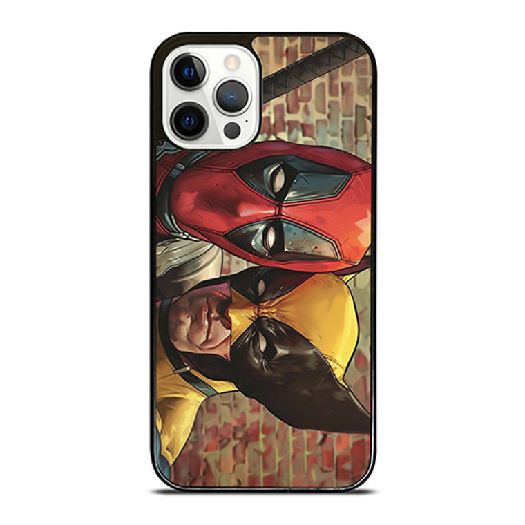DEADPOOL X WOLVERINE MARVEL COMICS iPhone 12 Pro Case Cover