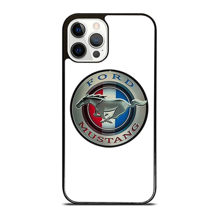 FORD MUSTANG LOGO CIRCLE iPhone 12 Pro Case Cover
