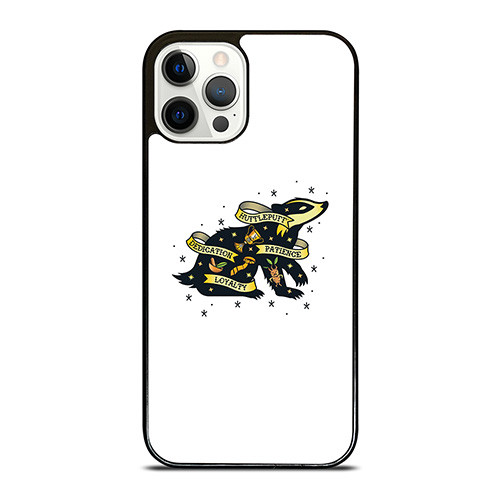 HARRY POTTER BADGER HUFFLEPUFF iPhone 12 Pro Case Cover