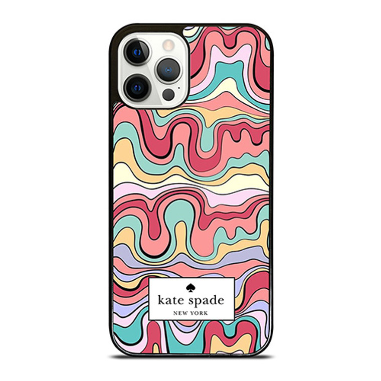KATE SPADE NEW YORK ABSTRACT PAINTING iPhone 12 Pro Case Cover