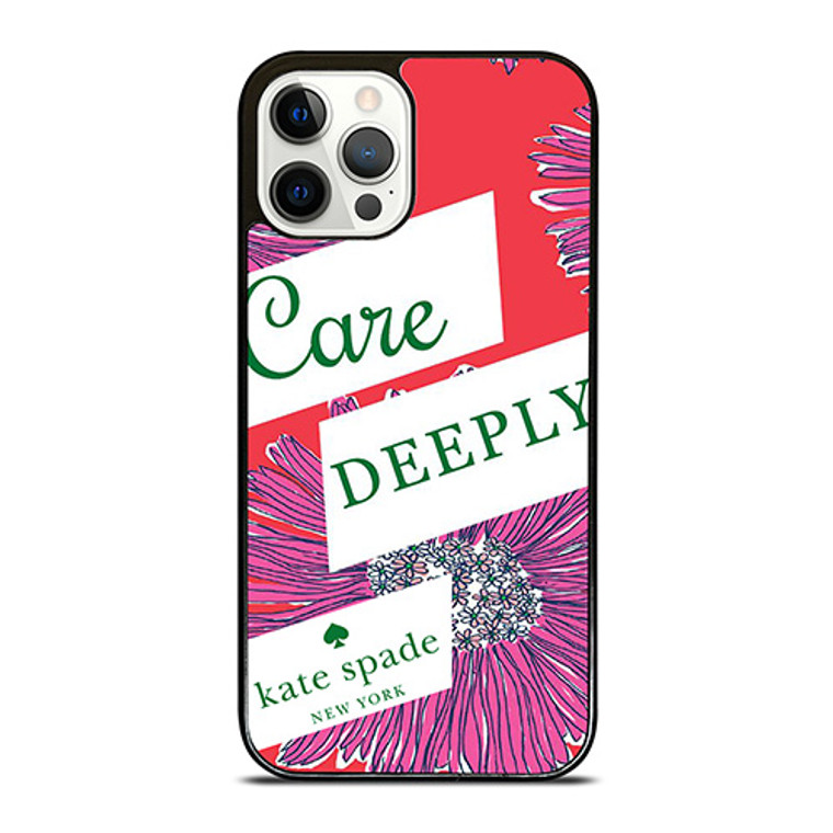KATE SPADE NEW YORK CARE DEEPLY iPhone 12 Pro Case Cover