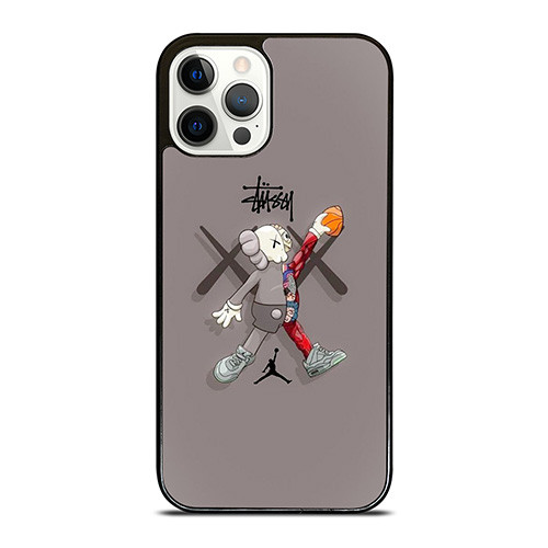 KAWS AIR JORDAN STUSSY iPhone 12 Pro Case Cover