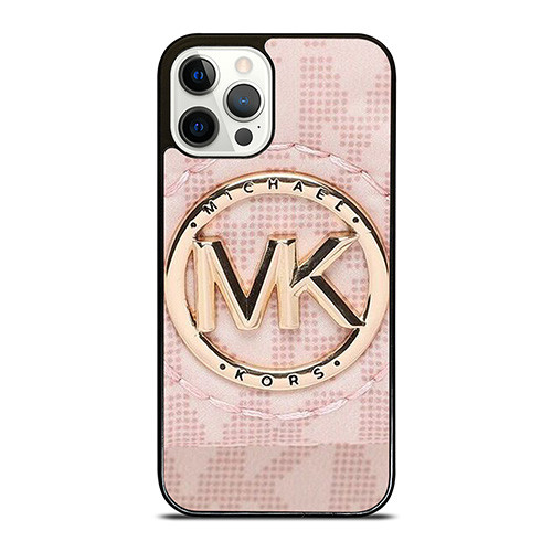 MICHAEL KORS LOGO MK PINK iPhone 12 Pro Case Cover