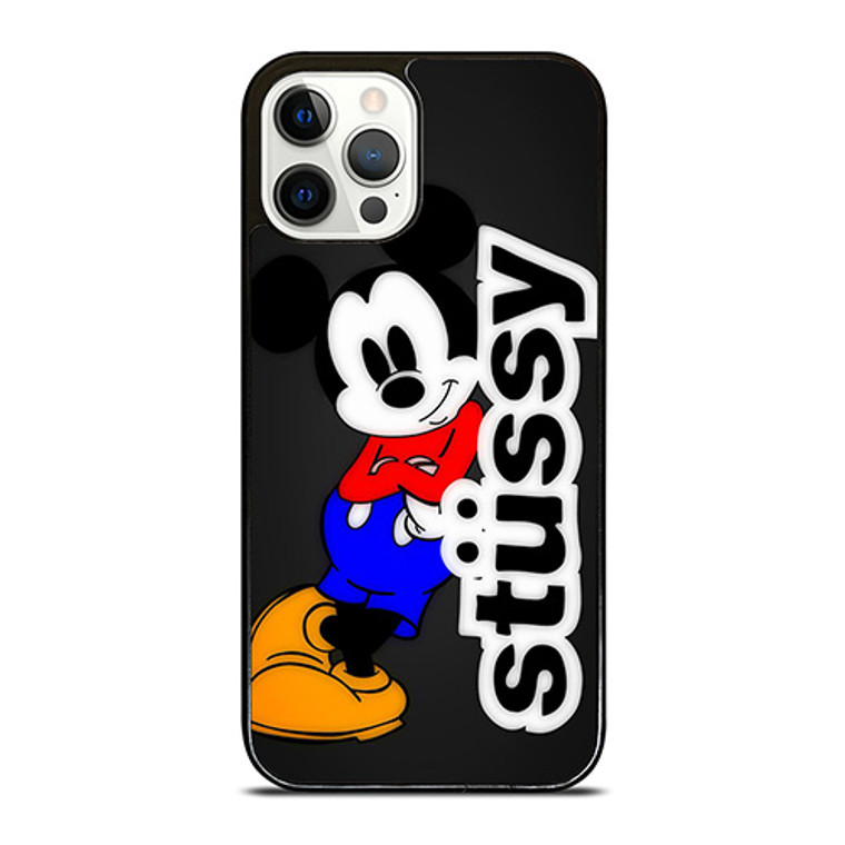 STUSSY MICKEY MOUSE iPhone 12 Pro Case Cover