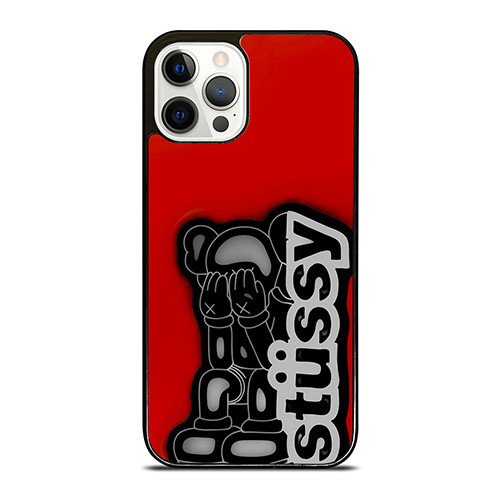 STUSSY X KAWS iPhone 12 Pro Case Cover