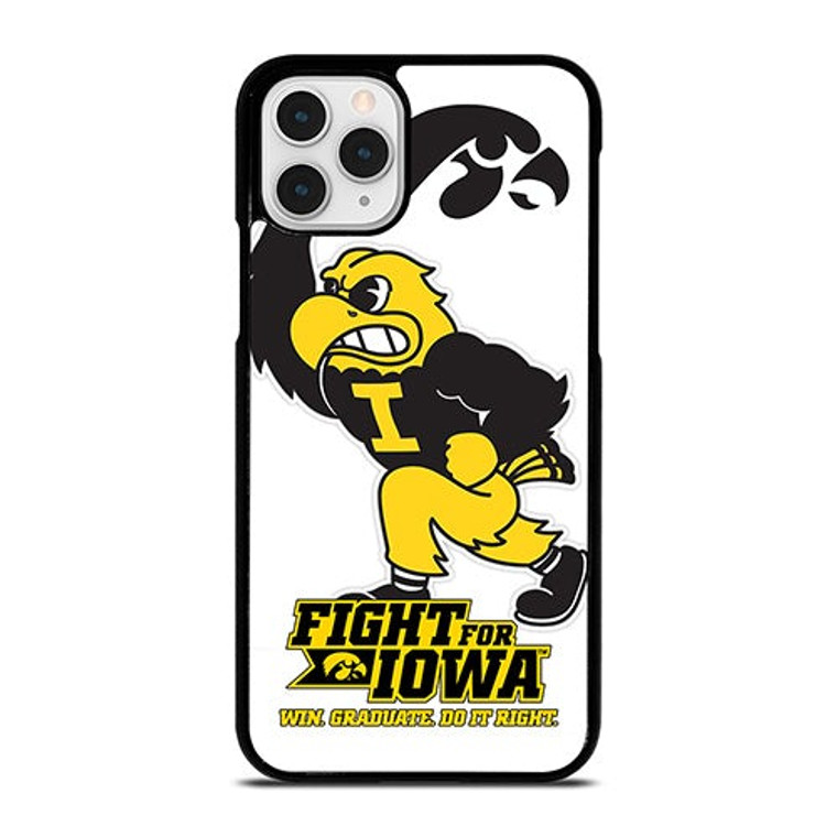 IOWA HAWKEYES MASCOT 2 iPhone 11 Pro Case Cover