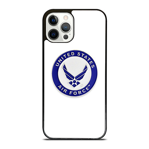 US AIR FORCE UNITED STATES LOGO iPhone 12 Pro Case Cover