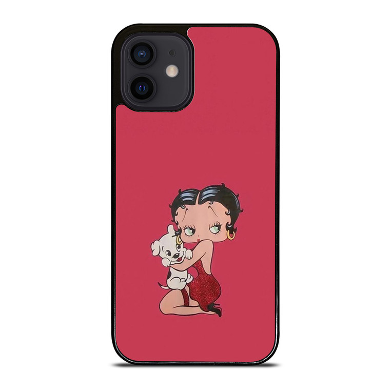 BETTY BOOP AND PUDGY CARTOON iPhone 12 Mini Case Cover