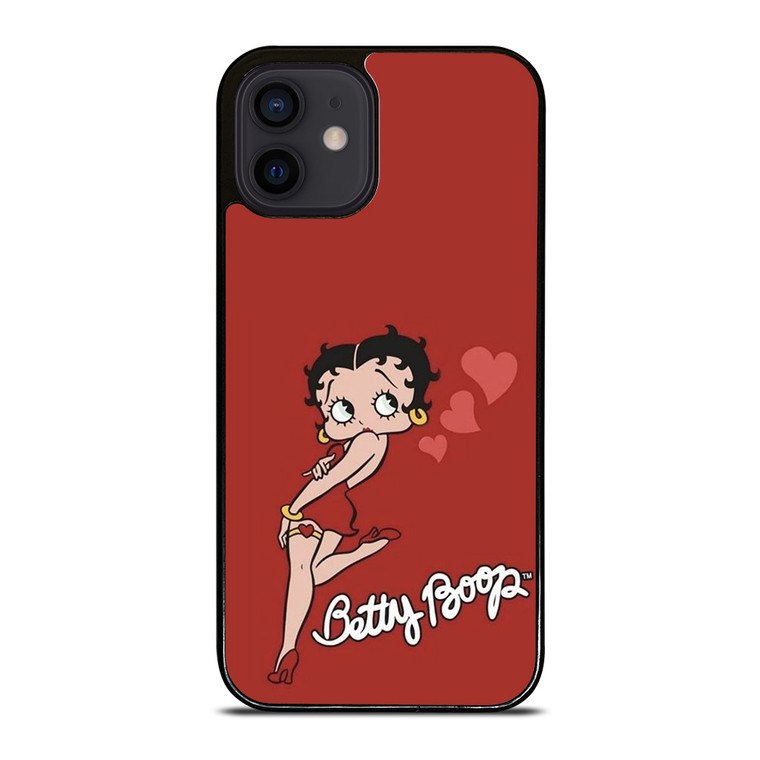 BETTY BOOP CARTOON LOVE iPhone 12 Mini Case Cover