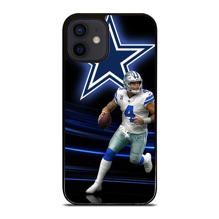 DAK PRESCOTT 4 DALLAS COWBOYS iPhone 12 Mini Case Cover