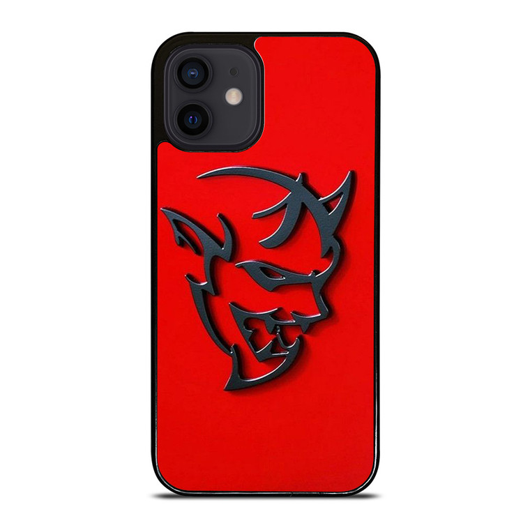 DODGE DEMON LOGO RED iPhone 12 Mini Case Cover