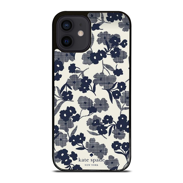 KATE SPADE NEW YORK BLUE FLORAL iPhone 12 Mini Case Cover
