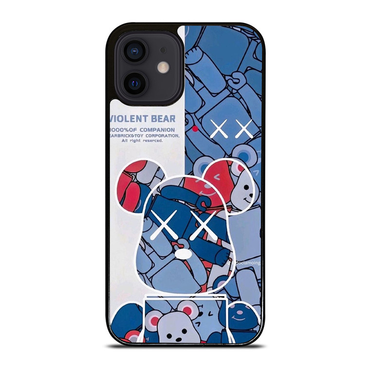 KAWS VIOLENT BEAR 2 iPhone 12 Mini Case Cover