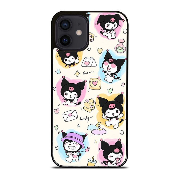 KUROMI SANRIO CARTOON KAWAII iPhone 12 Mini Case Cover
