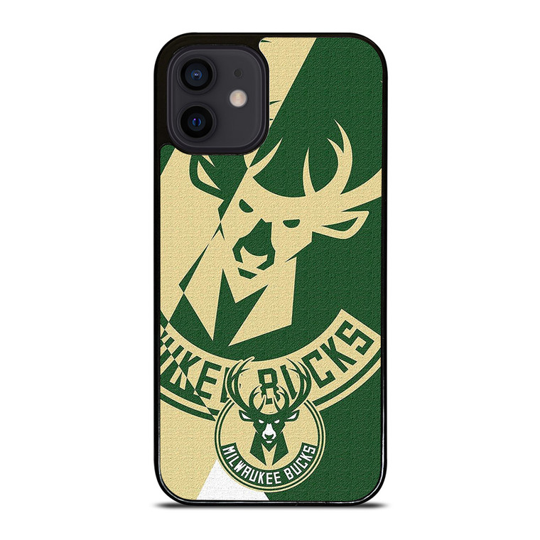 MILWAUKEE BUCKS LOGO BASEBALL TEAM ICON iPhone 12 Mini Case Cover