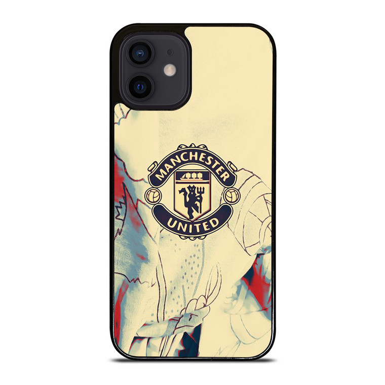 RED DEVILS MANCHESTER UNITED FC LOGO iPhone 12 Mini Case Cover