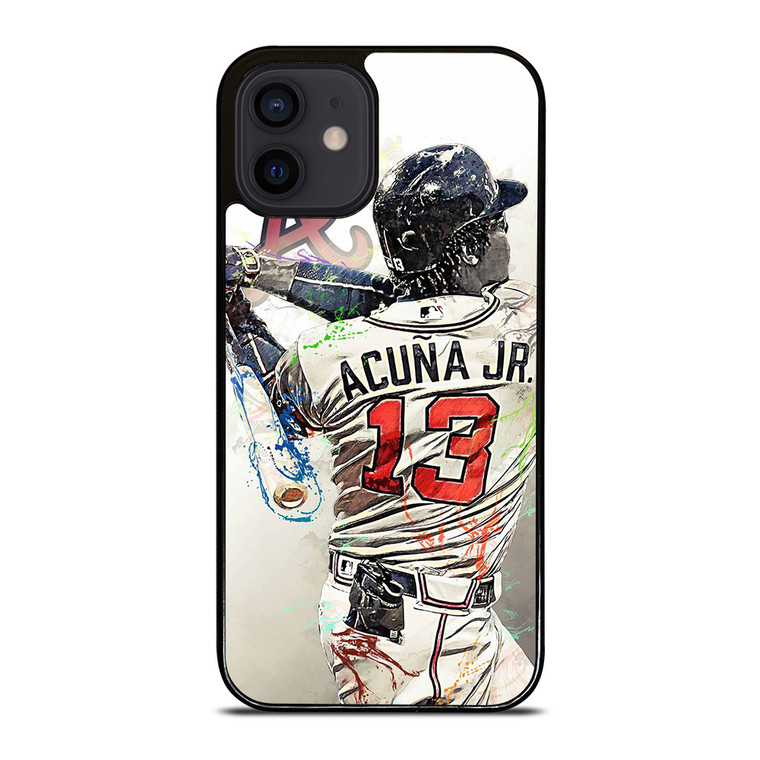 RONALD ACUNA JR 13 ATLANTA BRAVES iPhone 12 Mini Case Cover