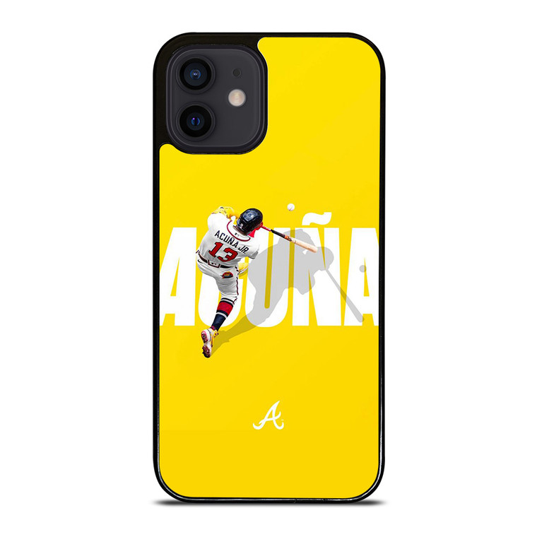 RONALD ACUNA JR ATLANTA BRAVES 13 iPhone 12 Mini Case Cover RONALD ACUNA JR ATLANTA BRAVES 13 iPhone 12 Mini Case Cover