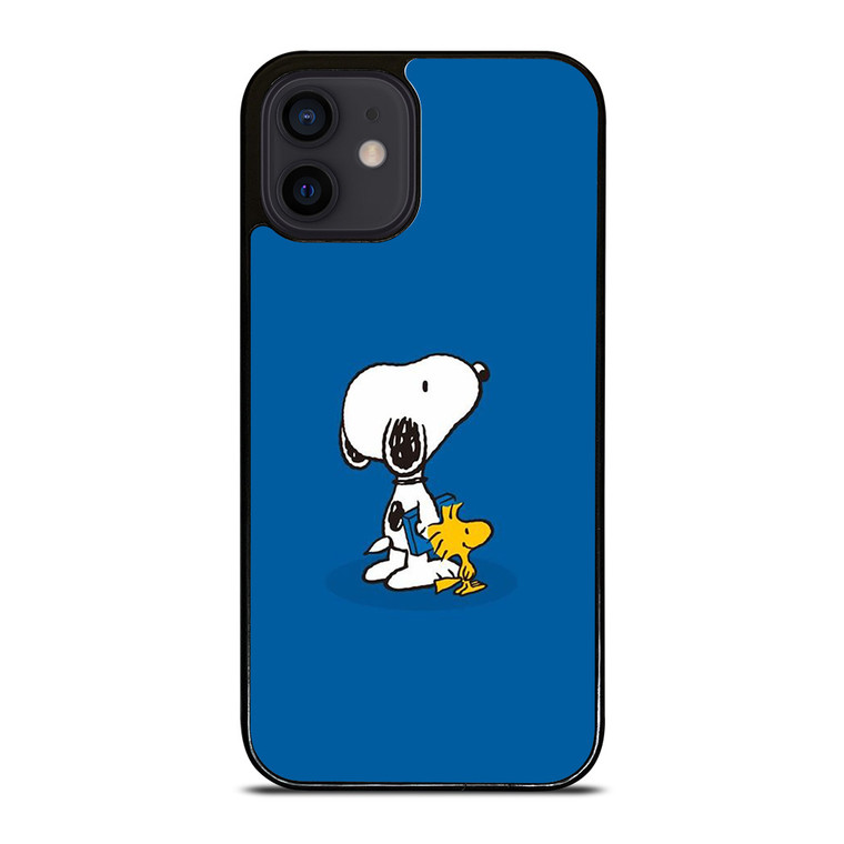SNOOPY AND WOODSTOCK THE PEANUTS iPhone 12 Mini Case Cover