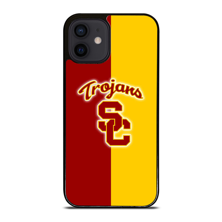 USC TROJANS BASKETBALL UNIVERSITY LOGO iPhone 12 Mini Case Cover