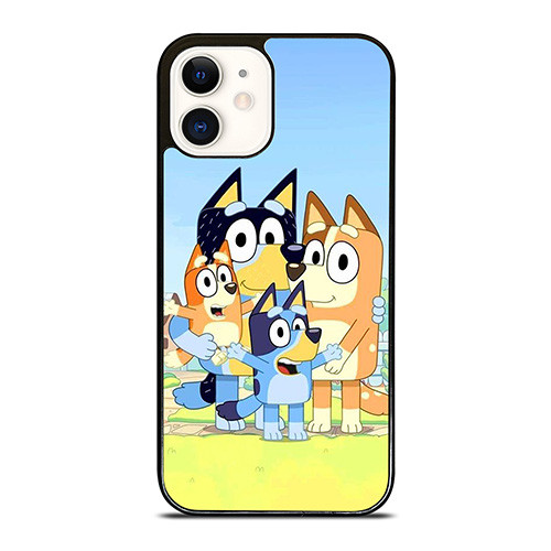 BLUEY CHARACTERS CARTOON iPhone 12 Case Cover
