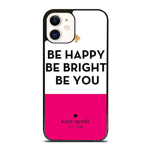 KATE SPADE NEW YORK BE HAPPY iPhone 12 Case Cover