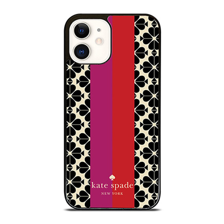 KATE SPADE NEW YORK FASHION LOGO iPhone 12 Case Cover