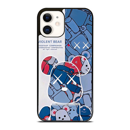 KAWS VIOLENT BEAR 2 iPhone 12 Case Cover