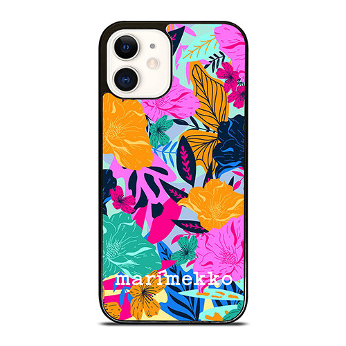 MARIMEKKO FLOWER COLORFUL PATTERN iPhone 12 Case Cover