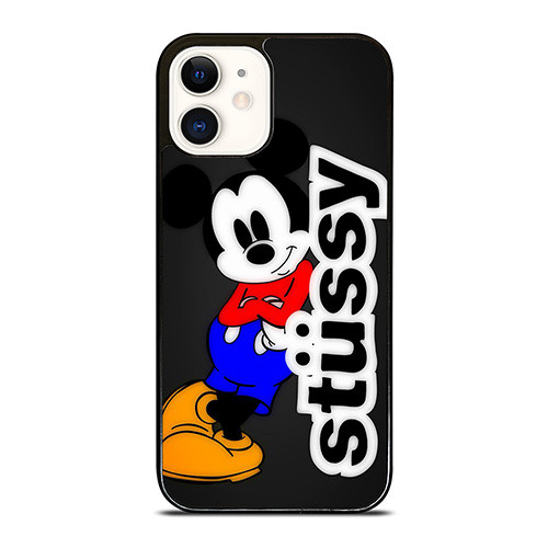 STUSSY MICKEY MOUSE iPhone 12 Case Cover