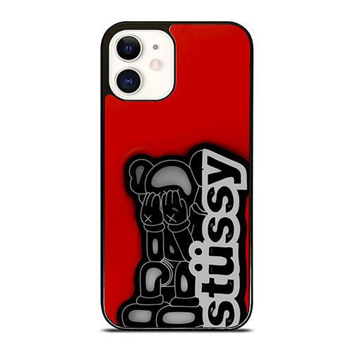STUSSY X KAWS iPhone 12 Case Cover