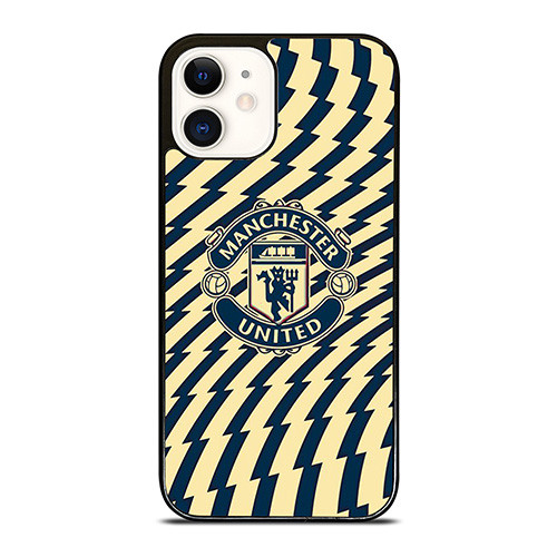 THE RED DEVILS FOOTBALL CLUB MANCHESTER UNITED FC LOGO iPhone 12 Case Cover