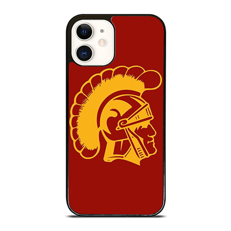 USC TROJANS BASKETBALL UNIVERSITY ICON iPhone 12 Case Cover