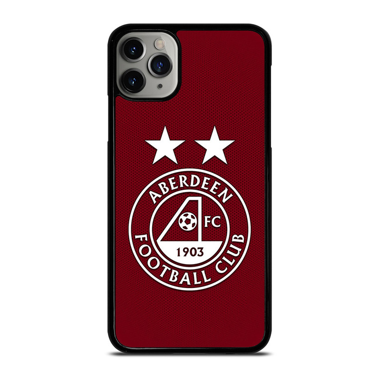 ABERDEEN FC LOGO SCOTLAND FOOTBALL CLUB iPhone 11 Pro Max Case Cover