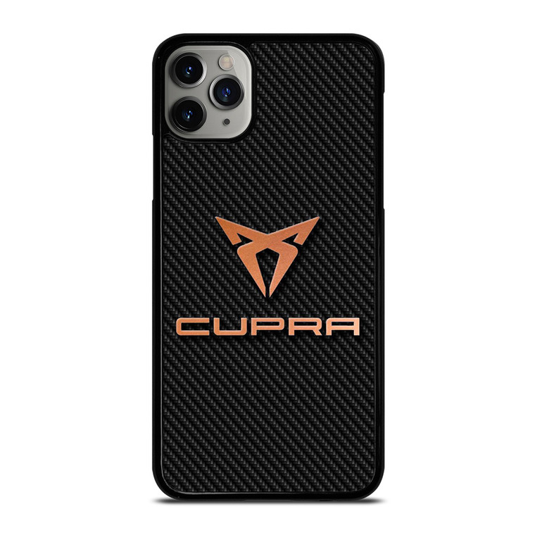 CUPRA CAR LOGO CARBON iPhone 11 Pro Max Case Cover