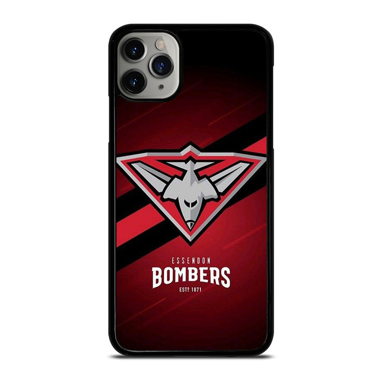 ESSENDON BOMBERS FOOTBALL CLUB LOGO iPhone 11 Pro Max Case Cover