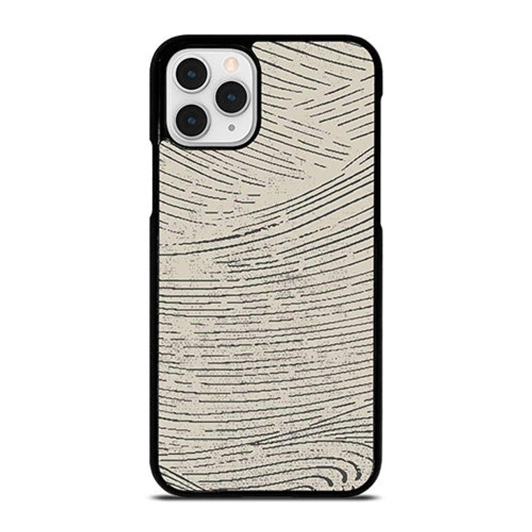 HAND DRAWING WAVES PATTERN iPhone 11 Pro Case Cover